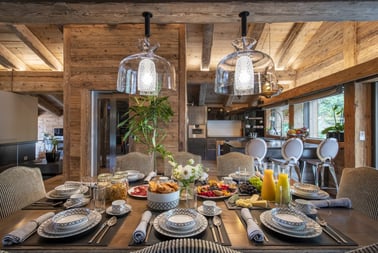 Chalet Marmottière - Dining Area