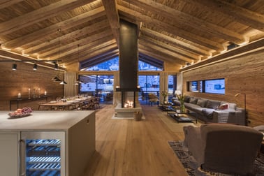 Chalet Mckinley - Living Area
