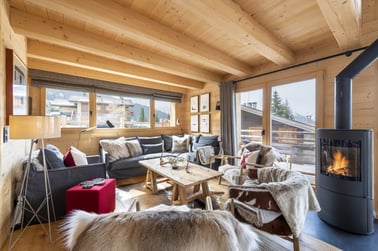 Chalet Meliliot - Living Area
