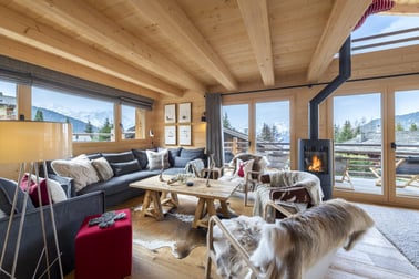 Chalet Meliliot - Living Area