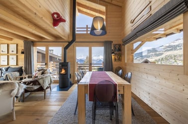Chalet Meliliot - Dining Area