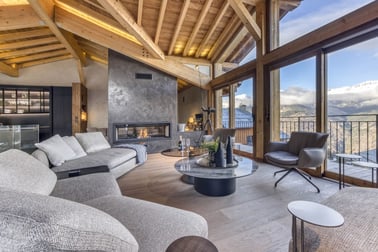 Chalet Nid d’Hiver - Living Area