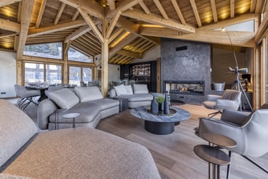 Chalet Nid d’Hiver - Living Area