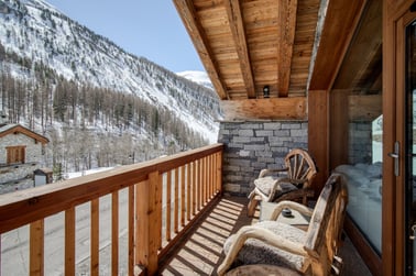 Chalet Olympique - Balcony