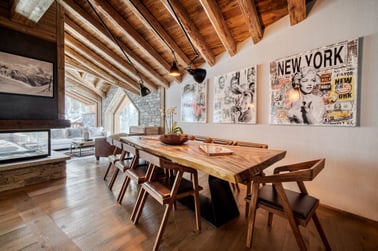 Chalet Olympique - Dining Area