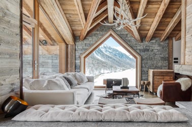 Chalet Olympique - Living Area