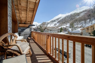 Chalet Olympique - Balcony