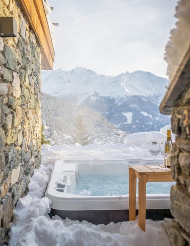 Chalet Petheo - Hot tub