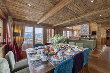 Chalet Petit Ours - Dining Area