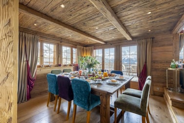 Chalet Petit Ours - Dining Area