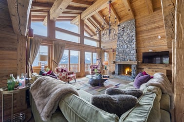 Chalet Petit Ours - Living Area