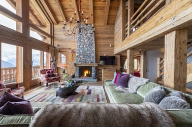 Chalet Petit Ours - Living Area