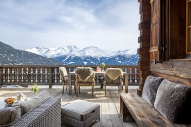 Chalet Petit Ours - Balcony