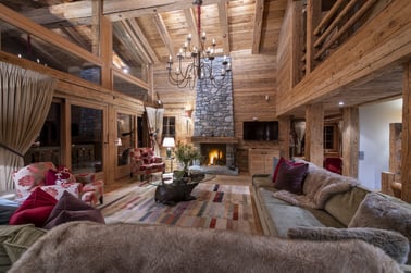 Chalet Petit Ours - Living Area