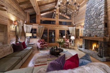 Chalet Petit Ours - Living Area