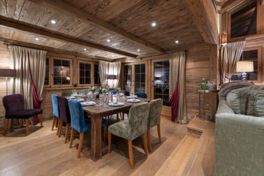 Chalet Petit Ours - Dining Area