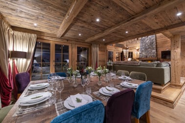 Chalet Petit Ours - Dining Area