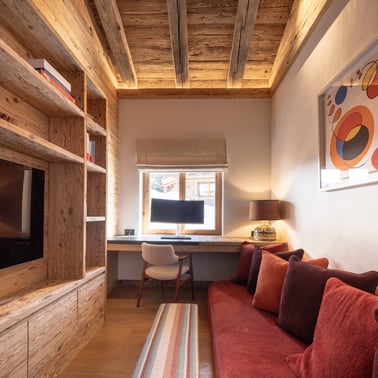 Chalet Pierrier - TV room