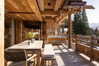 Chalet Pierrier - Terrace