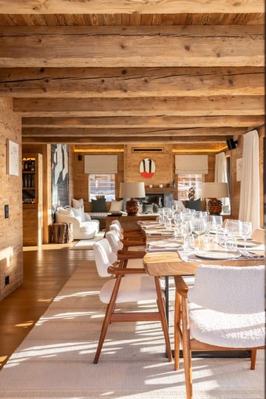 Chalet Pierrier - Dining Area