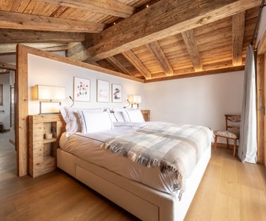 Chalet Pierrier - Bedrooms