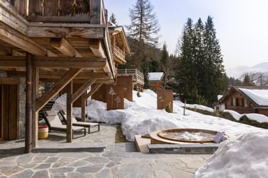 Chalet Pierrier - Hot tub