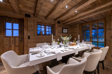 Chalet Riant - Dining Area