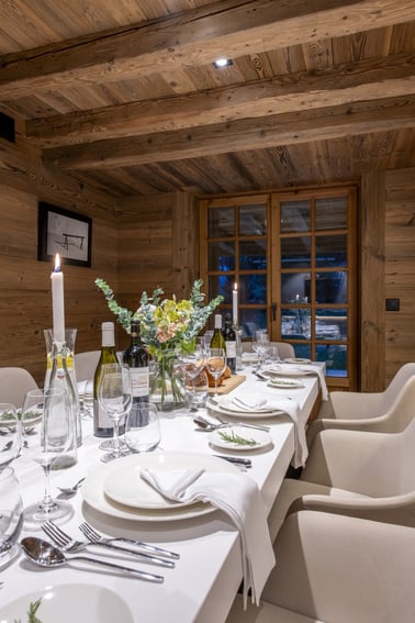 Chalet Riant - Dining Area