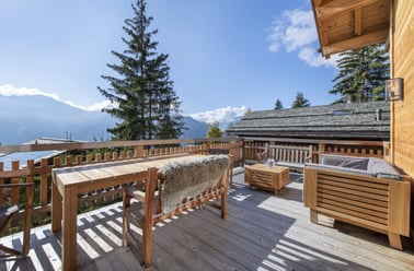 Chalet Roselle - Balcony