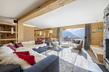 Chalet Roselle - Living Area