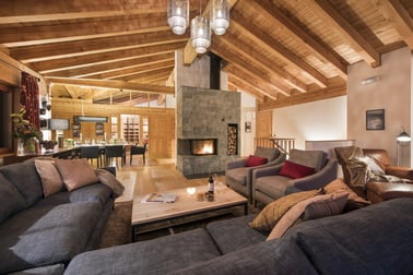 Chalet Shalimar - Living Area