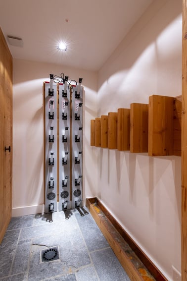 Chalet Tresgaye - Ski Room