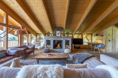 Chalet Tresgaye - Living Area