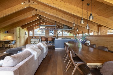 Chalet Tresgaye - Living Area