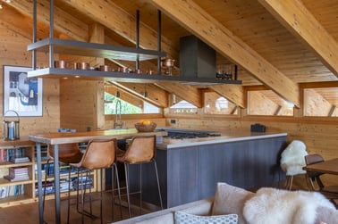 Chalet Tresgaye - Living Area