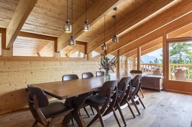 Chalet Tresgaye - Dining Area