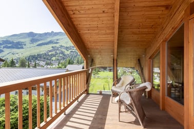 Chalet Tresgaye - Balcony
