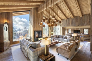 Chalet Vicuña - Living Area
