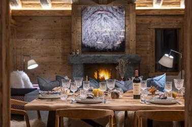 Chalet Grand Coeur - Dining Area