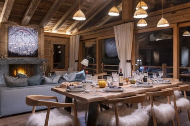Chalet Grand Coeur - Dining Area