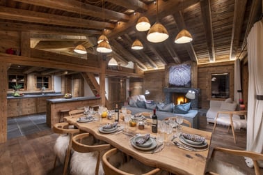Chalet Grand Coeur - Dining Area