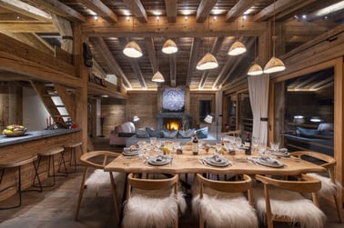 Chalet Grand Coeur - Dining Area