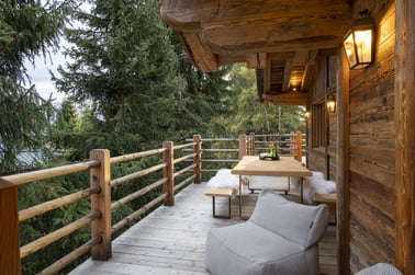 Chalet Grand Coeur - Balcony