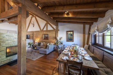 Kikombe Lodge - Dining Area
