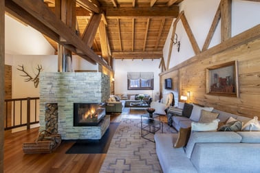 Kikombe Lodge - Living Area