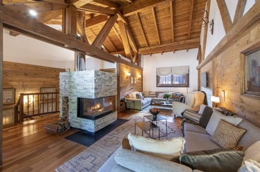 Kikombe Lodge - Living Area