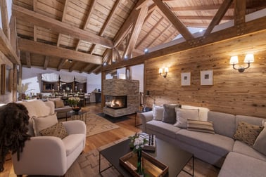 Kikombe Lodge - Living Area