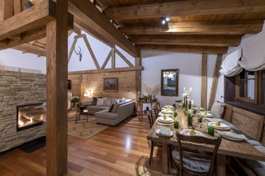 Kikombe Lodge - Dining Area