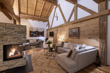 Kikombe Lodge - Living Area