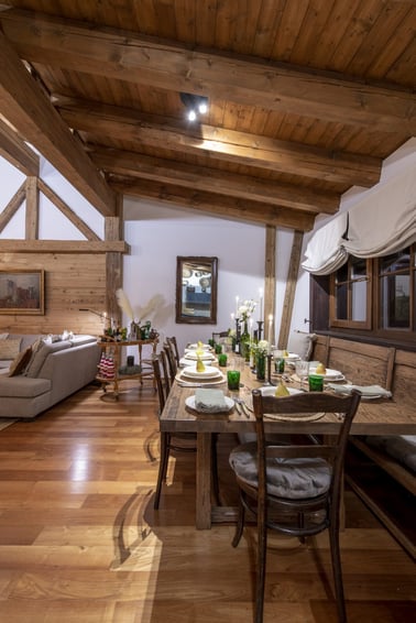 Kikombe Lodge - Dining Area
